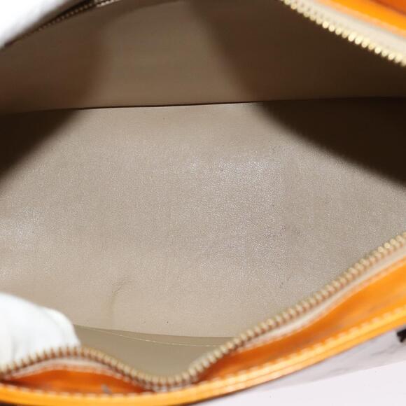 LOUIS VUITTON Monogram Vernis Houston Hand Bag Beige M91004 - Picture 11 of 16